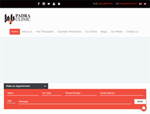 Tablet Screenshot of padraint.com